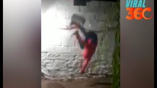 Spiderman cae en una fiesta de cumpleaños [upl. by Shelbi]