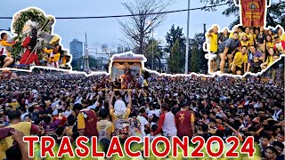 TRASLACION NG POONG JESUS NAZARENO  PRUSISYON NG ITIM NA NAZARENO PANATA NG MGA DEBOTO NG NAZARENO [upl. by Cibis]