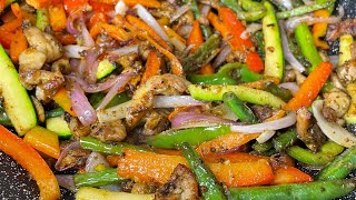 CHICKEN AND VEGETABLES STIR FRY RECIPE  No soy sauce [upl. by Ainot]