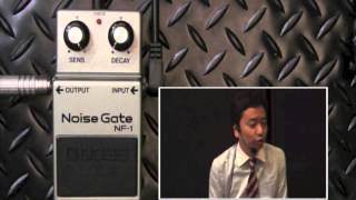 【試奏動画】BOSS NF1 Noise Gate【BOSS COMPACT PEDAL 100th ANNIVERSARY】 [upl. by Aciretehs795]