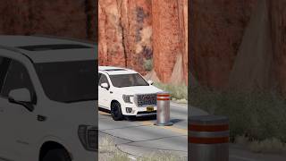 Gmc Bollard Crash Test [upl. by Ennagem82]