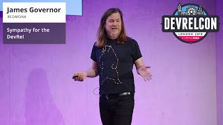 James Governor  Sympathy for the DevRel at DevRelCon London 2018 [upl. by Essilrahc]