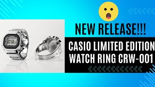 New Casio Release CRW0011ER Watch Ring [upl. by Coleville591]