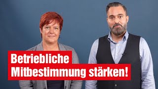 Für mehr betriebliche Mitbestimmung [upl. by Gona]