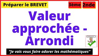 😎 Maîtrisez lart des chiffres avec précision  Décryptage des Valeurs Approchées et Arrondies [upl. by Aicilav]