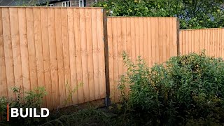 BUILD  How To Install Garden Fencing [upl. by Zeuqram]