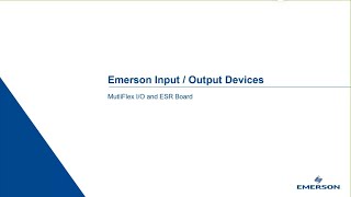 Input  Output Devices Part 1 Multiflex IO and ESR Board [upl. by Bates]