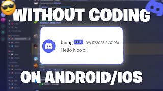 How To Create a Discord Bot on Android amp iOS Without Any Coding Skills [upl. by Cosme]