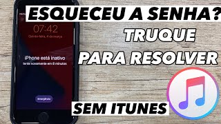 Como recuperar iPad ou iPhone inativo esquecimento de senha [upl. by Brendis]