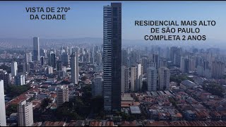 Figueira Altos do Tatuapé  O Prédio Residencial Mais Alto de São Paulo  52 pavimentos e 168 metros [upl. by Verene]