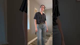 Thred Up HAUL 🛍️ Thrifting my Pinterest to create a capsule wardrobe [upl. by Sculley]