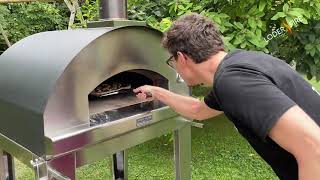 Dieser Pizzaofen für den Garten ist auch für andere Gerichte oder zum Brotbacken perfekt [upl. by Helsie]