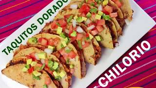 TACOS DORADOS DE CHILORIO SINALOA [upl. by Reade]