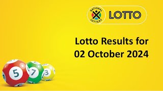 Lotto Results 02 October 2024 [upl. by Iclek]