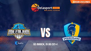 KK Milenijum Kodio vs BC Budivelnyk Kyiv [upl. by Ybsorc]