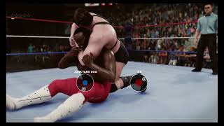 Junkyard Dog vs Demolition Ax  WWF Ultimate ShowDown [upl. by Desireah720]