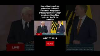 Christian Lindner  Entlassungsurkunde bundestag wahlen nachrichten politik bundestagswahl2025 [upl. by Schlicher]