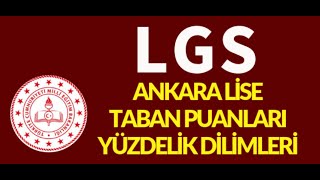 ANKARA NIN TÜM FEN LİSELERİ VE TABAN PUANLARI [upl. by Jen]