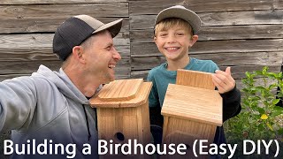 Easy DIY Birdhouse with 1 Piece of Wood [upl. by Tatman999]