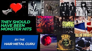 10 Hair Metal Ballads That Should Have DESTROYED the Charts Part II [upl. by Ceevah238]