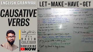 Causative Verbs  LetMakeHaveGet  Learn to Speak English [upl. by Nilauqcaj]