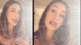 Hailey Bieber DELETED Video LEAKED [upl. by Raviv105]