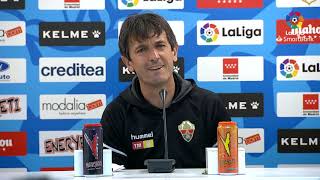 Rueda de prensa de Pacheta tras el Rayo Vallecano vs Elche CF 23 [upl. by Lebyram]