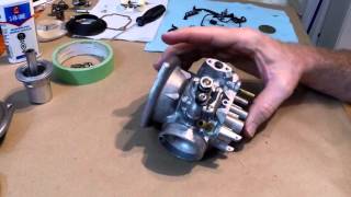 Bing 32mm CV carb rebuild Pt2  Very detailed [upl. by Niccolo]