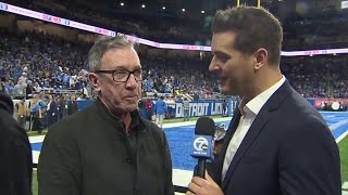 Tim Allen talks Lions starting career at WXYZ Channel 7 [upl. by Dleifxam]