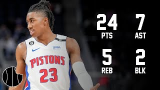 Jaden Ivey Highlights  Pistons vs Jazz  21st Dec 2023 [upl. by Ennaear]