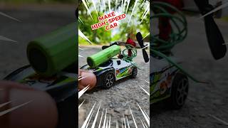 How to make a high speed car  homemade speed car toys shortvideo viralvideo [upl. by Eimmak]