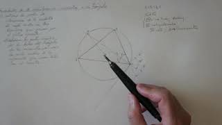 El triángulo Propiedades de la circunferencia circunscrita al triángulo [upl. by Adnorhs]