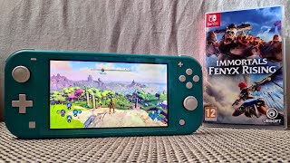 Immortals Fenyx Rising Nintendo Switch Lite Gameplay [upl. by Adiaros332]