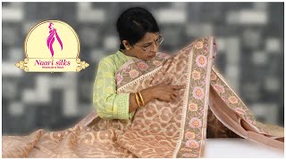 Lightweight Kora Cotton  Pure Handloom Sarees  Banarasi Kora NaariSilks saree korasaree [upl. by Donovan]