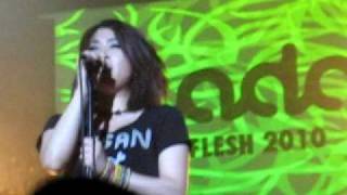 Utada Hikaru  The Bitter End Placebo Cover 2010 Live at SF Fillmore [upl. by Quinby768]