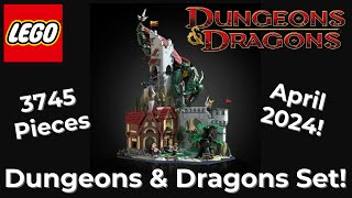 LEGO Dungeons amp Dragons Set Update Huge Size Increase April 2024 Release [upl. by Ricarda286]