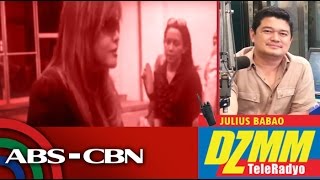 DZMM TeleRadyo Imelda Papin files election protest [upl. by Mayrim354]