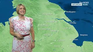 Kerrie Gosney  ITV Calendar Weather 30Aug2024 [upl. by Noitsirhc652]