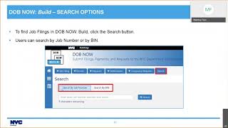 DOB NOW Build  Design Professional amp Filing Representatives [upl. by Neenej]