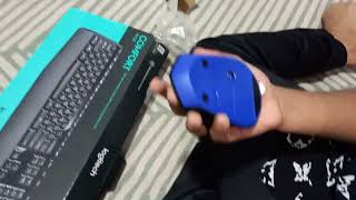 Logitech M345 Comfort unboxing video [upl. by Annoel635]