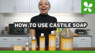 How To Use Dr Bronners Castile Soap [upl. by Dibbell]