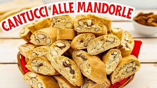 CANTUCCI ALLE MANDORLE Ricetta Facile  Fatto in Casa da Benedetta [upl. by Keslie105]