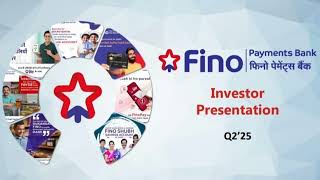 Fino Payments Bank Ltd FINOPB Earnings Conference call for Q2 FY 20242025 [upl. by Jaymee]