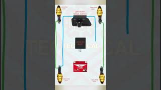 bike indicator light wiring 🙂👍 indicator wiring summar experiment IND technical [upl. by Polard]