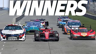 The Winners Of Motorsports Biggest Races [upl. by Malkah]