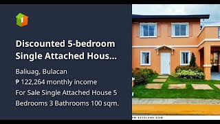 Discounted 5bedroom Single Attached House Renttoown in Baliuag Bulacan [upl. by Jelle]