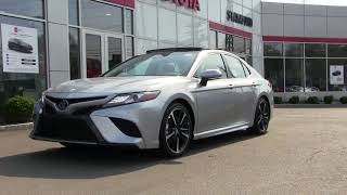 2018 Toyota Camry XSE  Overview with Paddle Shifters [upl. by Akeret644]