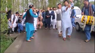 Hazara new kumbar  Hazara traditional kumbar  Hazara kumbar sherwan  Dhol dance [upl. by Nitsu]