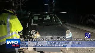 PATRU ANI DE INCHISOARE PENTRU UN SOFER BEAT CARE A ACCIDENTAT MORTAL O FEMEIE SI A FUGIT [upl. by Cathe965]