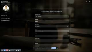Scholarship Management System [upl. by Anialahs]